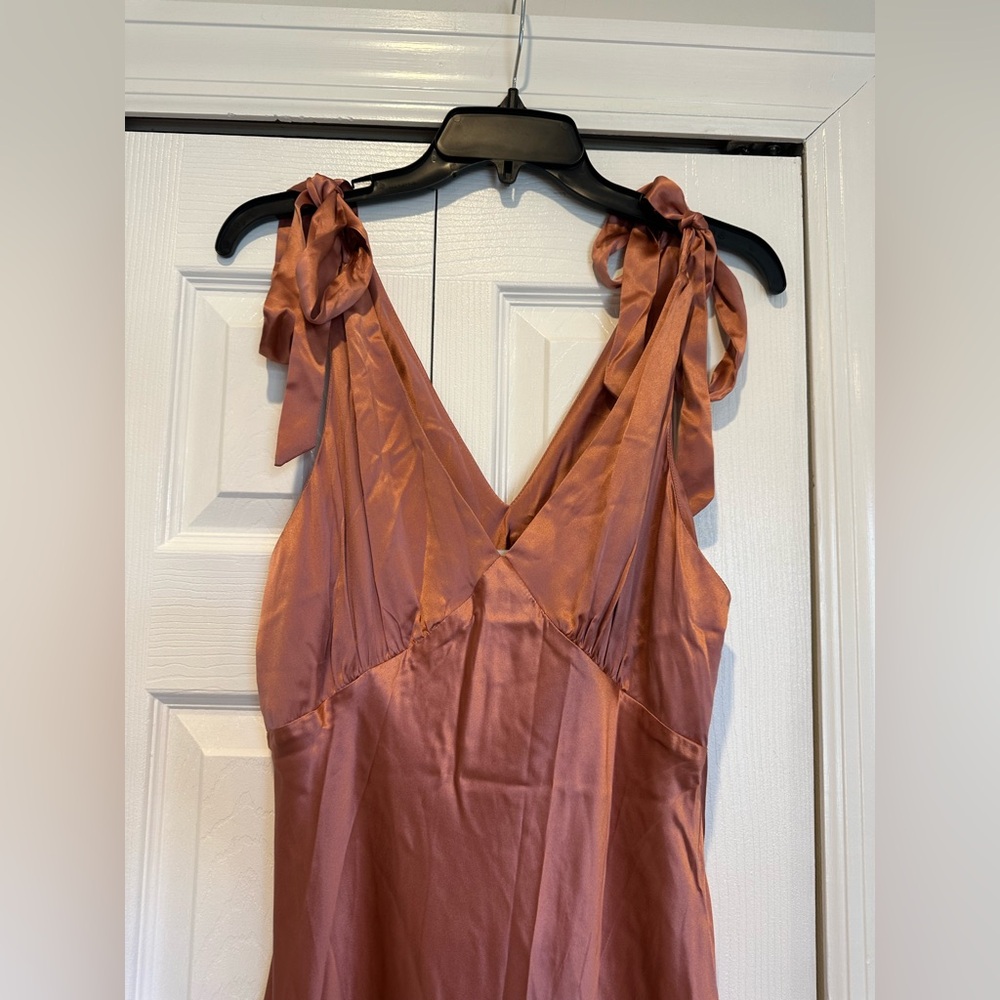 Reformation Pernille Silk Dress - Picture 3 of 5